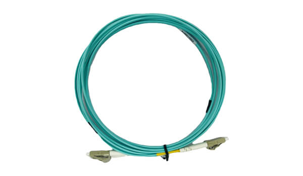 Optical Fibre Patch Cord  Duplex, 1.8mm Jacketed, SC/UPC to SC/UPC, OM4, A-B/B-A, LSZH, Aqua
