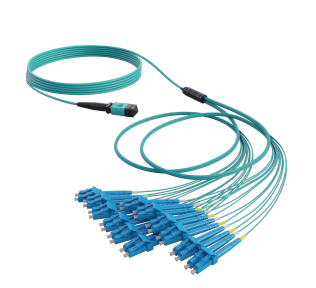MPO to LC Fanout Cable Assembly