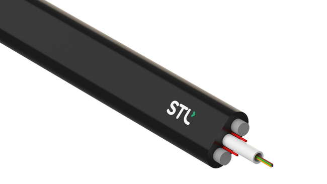STL Drop Lite | Single Jacket Flat OFC | STL NOVA SM G.657.A1 and G.652.D