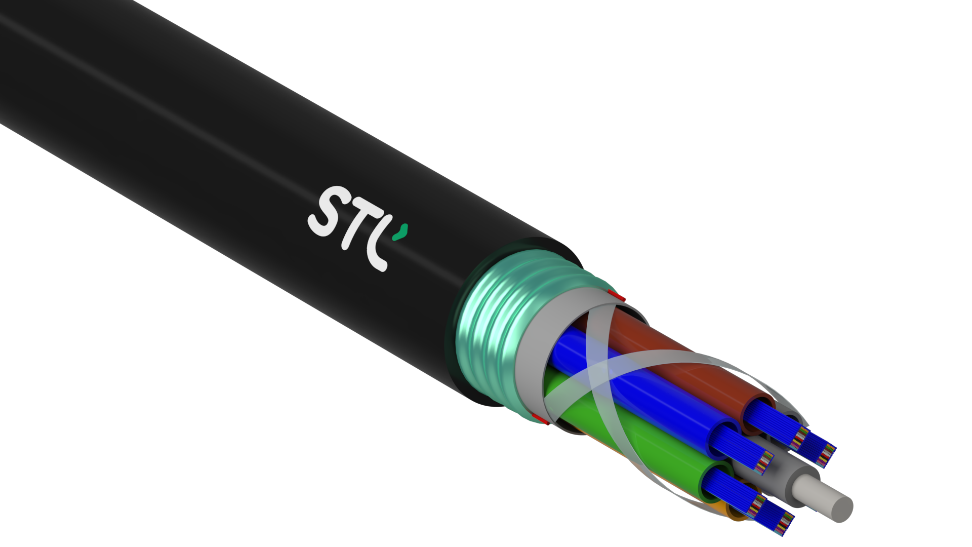 STL Ribbon Lite | Multitube Gel Filled Ribbon Armored OFC | STL G.652 ...