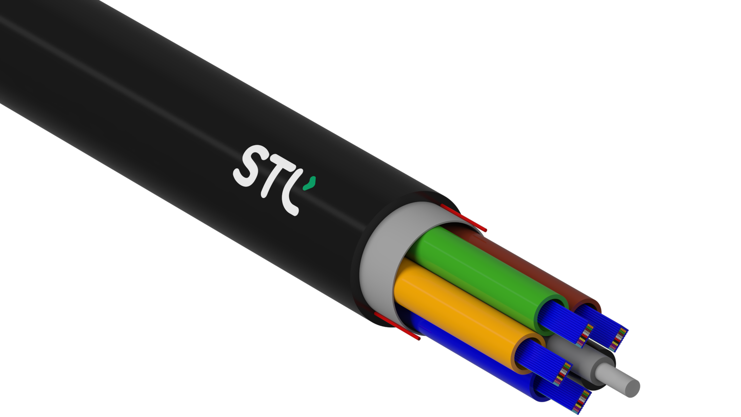 STL Ribbon Lite | Dielectric Multitube Gel Free Single Jacket Ribbon OFC | STL Nova G.657.A1 and G.652.D